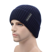 Knitted wool cap