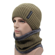 Knitted wool cap