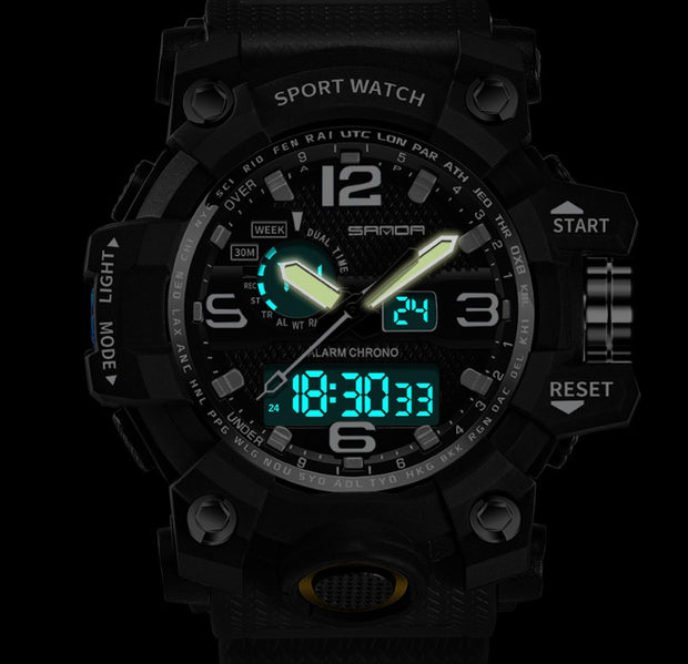 waterproof quartz watch