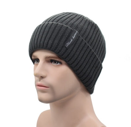 Knitted wool cap