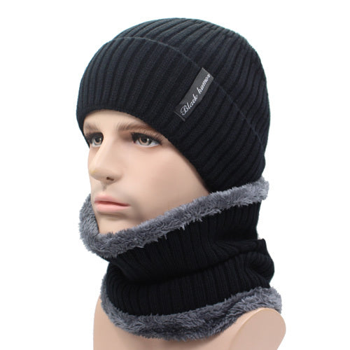 Knitted wool cap