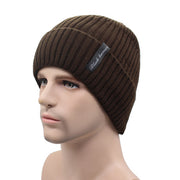 Knitted wool cap