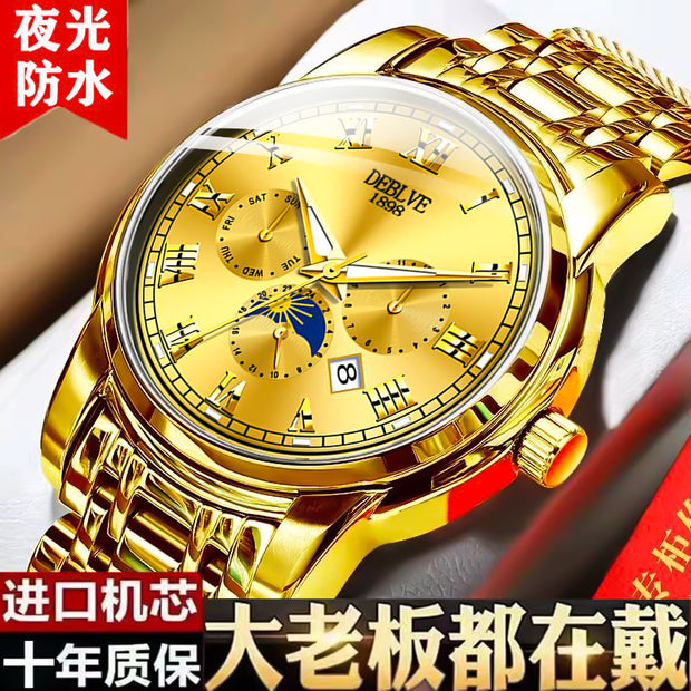 Men's Waterproof Quartz Watch Fancy for Men