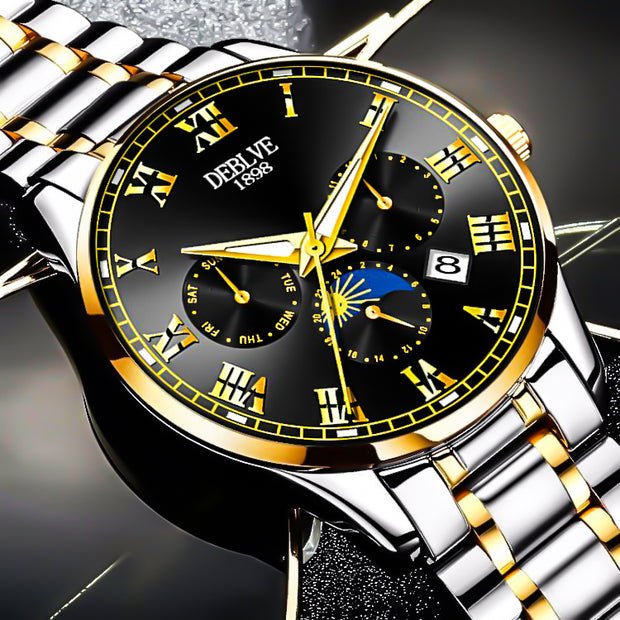 Men's Waterproof Quartz Watch Fancy for Men