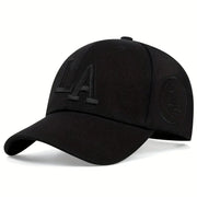 Unisex La Letter Embroidery Baseball Caps