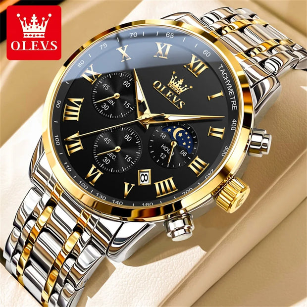 OLEVS 5529 Mens Quartz Watch (Waterproof)