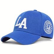 Unisex LA Letter Embroidery Snapback Baseball Caps