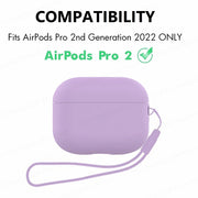 Transparent white Case for AirPods Pro 2023 Case