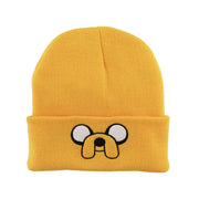 Cartoon Adventure Time Adult Embroidery Knitted Hats