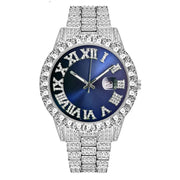 Hip Hop Iced Out Watch Men Luxury Brand Diamond