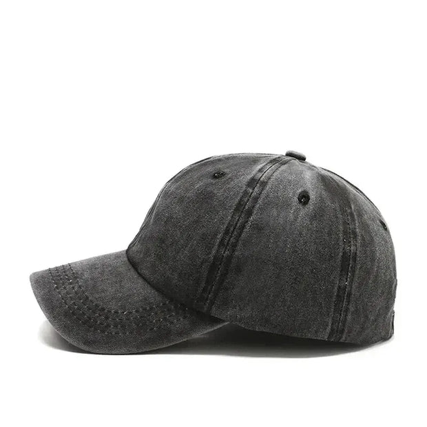 Four Seasons New Men's Bare Plate Washed Baseball Cap