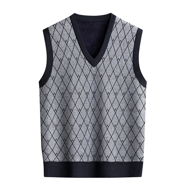 Autumn Winter Men's Sweater Vest