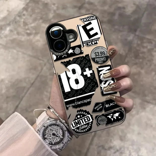 Trend Luxury Label For Men Phone Case For iPhones