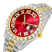 Hip Hop Iced Out Watch Men Luxury Brand Diamond