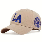 Unisex LA Letter Embroidery Snapback Baseball Caps