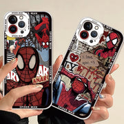 Fashionable Spider Man Marvel Creative Phone Case For iphone