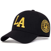 Unisex LA Letter Embroidery Snapback Baseball Caps