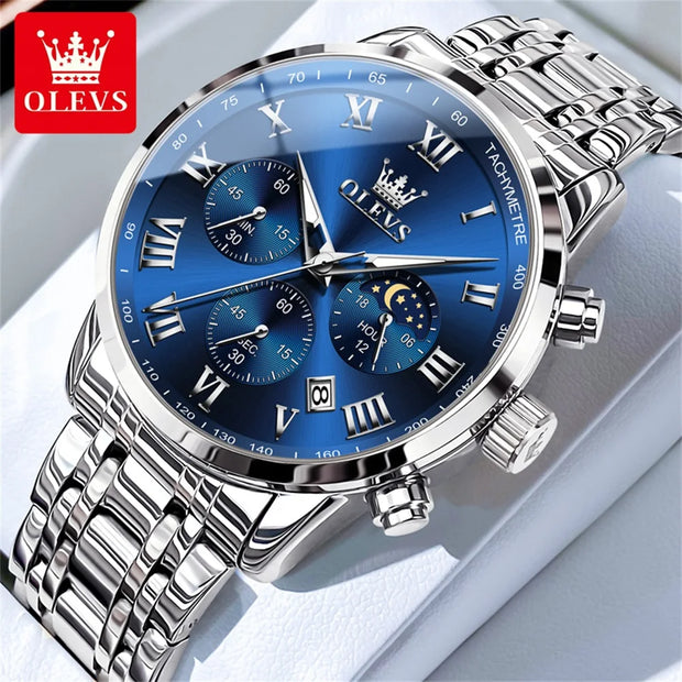 OLEVS 5529 Mens Quartz Watch (Waterproof)