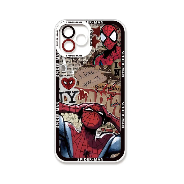 Fashionable Spider Man Marvel Creative Phone Case For iphone