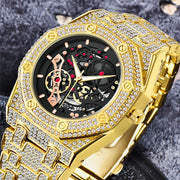 Men Luxury Brand Diamond Watches