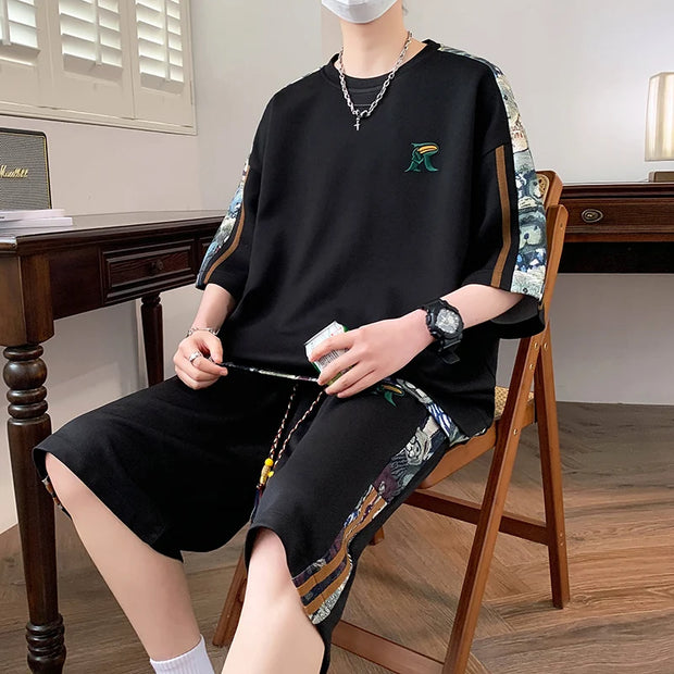 Summer New Men's Set Fashion