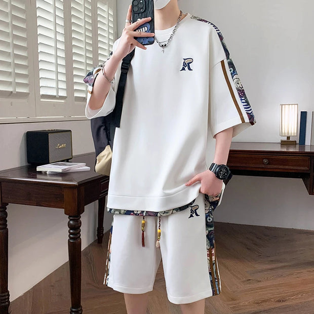 Summer New Men's Set Fashion