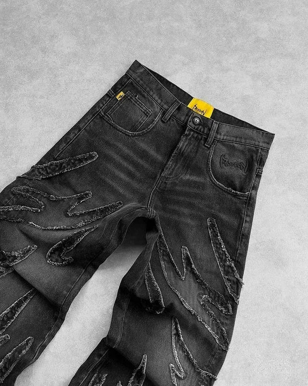 Y2k Hip Hop Baggy Jeans for Men