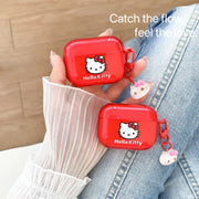 Cute Cartoon Sanrio Hello Kitty  Earphone Case For AirPods