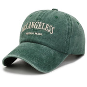 New green baseball cap