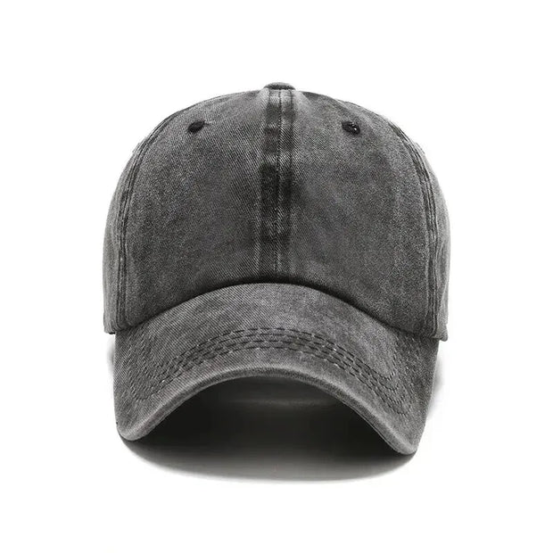 Four Seasons New Men's Bare Plate Washed Baseball Cap